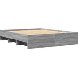  Okvir za krevet boja hrasta 150x200 cm od konstruiranog drva | shoptok.hr