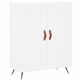 Maison Chic Komoda - Predalnik bela 69,5x34x90 cm inženirski les, (21716440) Cene