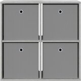  Kreveta s ladicama Betonski sivi 68,5 x 32 x 67 cm | shoptok.hr