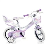 Dino Bikes Bicikl za djevojčice bijele boje, veličina 12 - bicikl | shoptok.hr