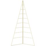 Metalna božićna jelka KUOPIO 180 cm Čelik Zlatno | shoptok.hr