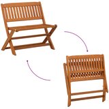  Klupa za djecu Smeđa 61 x 38 x 57 cm Čvrsto drvo eukaliptusa | shoptok.hr