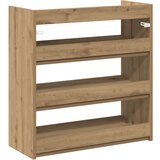 vidaXL stalak za cipele boja hrasta 60x25x62 cm konstruirano drvo | shoptok.hr