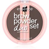 Essence Brow Powder Duo Set - 03 Dark | shoptok.hr