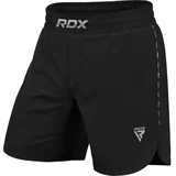 RDX Muški sportski MMA šorts T15, Crni