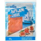 K Plus OCEAN dimljeni losos slajs 100g | ePonuda.com