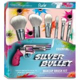 Rude Cosmetics set četkica za šminknje silver bullet Cene'.'