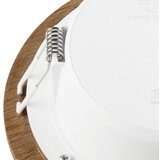  ugradna led svetiljka woody spot LED/12,5W/230V 4000K orah, prečnik 16 cm | Eponuda.com