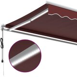 Tenda na automatsko uvlačenje s LED bordo 350x250 cm | shoptok.hr