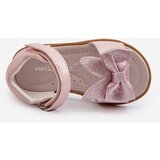 EVENTO Children's Sandals with Bow Velcro Fastening Pink Wistala | Shoptok.si