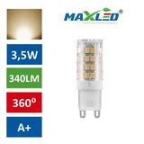 MAX-LED LED žarnica - sijalka G9 3,5W (25W) toplo bela 3000K Cene