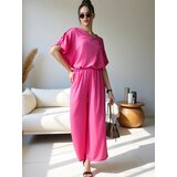 Resti Women's casual set with a short-sleeve blouse and wide trousers | Shoptok.si
