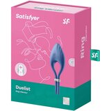Satisfyer Duelist - vibrirajući prsten za penis (plavi) | shoptok.hr