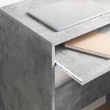  Stol Betonski sivi 77.5 x 43 x 79 cm Konstruirano drvo | shoptok.hr