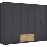 Boxxx OMARA ZA OBLAČILA, siva, hrast artisan Slike