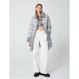 Koton Long Puffer Coat Belted Faux Für Detailed With Pocket | Shoptok.si