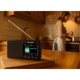  Prenosni aku. 2000mAh LCD kuhinjski radio FM DAB+ RK3 bluetooth črn | Shoptok.si