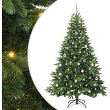 vidaXL Umestno božično drevo med 300 LED Zelena 210 cm PE in PVC, (5000067252) | Shoptok.si