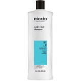 Nioxin System 3 - Šampon - Obojena i oštećena kosa s blagim proređivanjem 1000 ml | shoptok.hr
