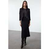 Trendyol Black Maxi Denim Skirt | Shoptok.si
