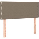  The Living Store Posteljno vzglavje taupe 80x5x78/88 cm blago - Vzglavje, (21499337) | Shoptok.si