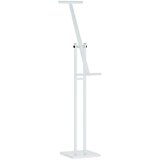  Stalci za sajmove 2 pcs Bijelo 26.5 x 26.5 x 127 cm Željezo Slike