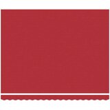  Skrovita tenda Crvena 4 × 3 m Platno i Aluminij | shoptok.hr