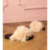 Gemre Beige children's slippers with fur Malinka | Eponuda.ba