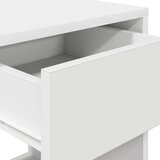  Noćni ormarići s ladicom 2 kom bijeli 35x34x66,5 cm | shoptok.hr