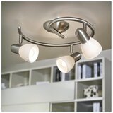 Eglo Dakar 1 reflektor/3, e14, g-oblik, nikl-mat/bijela | shoptok.hr
