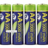 Gembird AA 2000mAh Ni-MH polnilna baterija 4 kosi | Shoptok.si