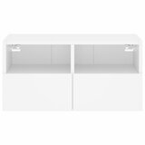  Zidni TV ormarić bijeli 60 x 30 x 30 cm od konstruiranog drva | Eponuda.com