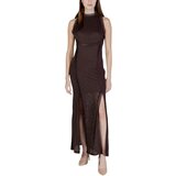 Guess Dolge obleke NEW LIZA DRESS W6GK16 K2953 Kostanjeva Cene