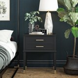 CosmoLiving by Cosmopolitan Crni noćni ormarić Westerleigh – | shoptok.hr