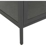 vidaXL Ormarić za izlaganje antracit 90x40x180 cm čelik/kaljeno staklo | shoptok.hr