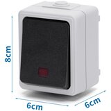 Aigostar Prekidač sa jednim tasterom IP54 | Eponuda.com