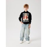 name it Sweater majica 'NKMDYN' svijetloplava / crvena / crna / bijela | shoptok.hr