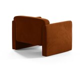 Micadoni Baršunasti fotelja boja terakote Abby – | shoptok.hr