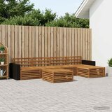  Set vanjskih sofa 6 pcs Prirodna 79 x 79 x 37 cm | shoptok.hr