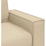 vidaXL Dvosjed Kauč Krem 120 cm Tkanina | shoptok.hr