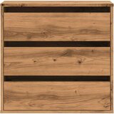 vidaXL Kutna komoda s ladicama boja artisian hrast 60x41x58 cm drveni | shoptok.hr