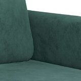  3-dijelni set sofa tamnozeleni baršunasti | shoptok.hr