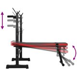  Klupa za težine Crna 126.5 x 67 x 111 cm | Eponuda.ba
