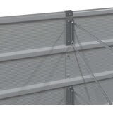  Cvetlično korito Svetlo siva 320 x 80 x 75 cm Jeklo, (5000207462) | Shoptok.si