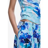 Desigual Krilo modra / voda / svetlo modra / bela | Shoptok.si