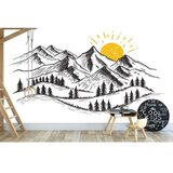 WALLXPERT Dekorativna nalepnica za zid MDK 00110 100 x 100 | Eponuda.com