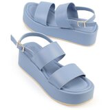 Capone Outfitters Sandals - Blue - Wedge Cene