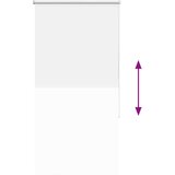 Rolo zavjesa Blackout bijela 80x175 cm Širina tkanine 75,7 cm | shoptok.hr