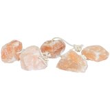 vidaXL Solne Lick Kamni 100 kosov z vrvicami za živino 12,5 kg Roza | Shoptok.si