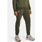 Under Armour Sweatpants UA Essential Fleece Jogger-GRN - Men